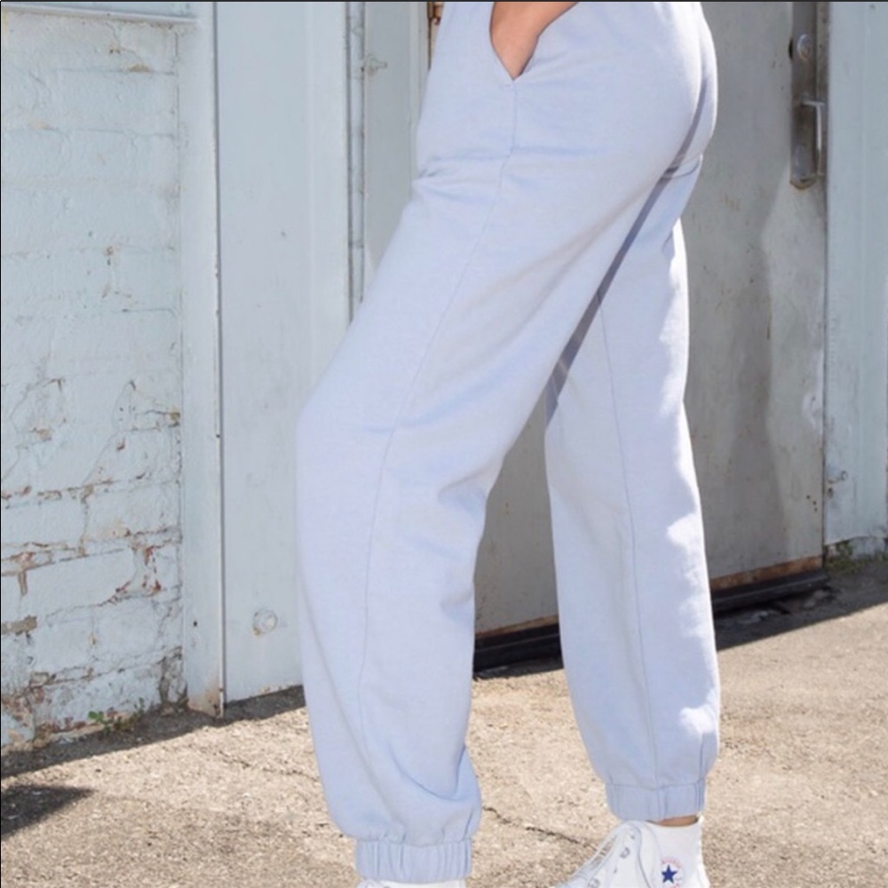 Brandy Melville Rosa Sweatpants Light Blue